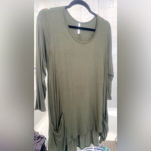 Olive Green Women's Tunic